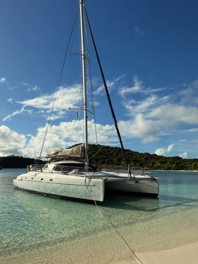 Image de couverture de : Recherche équipier(e) pour une transatlantique retour en catamaran de Saint-Martin à Sarzeau