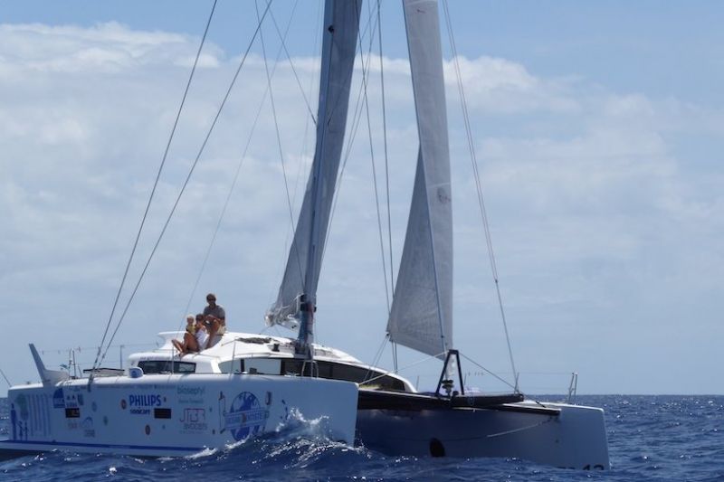 Image de couverture de : Stage de voile hauturière en catamaran de Tenerife à la Martinique