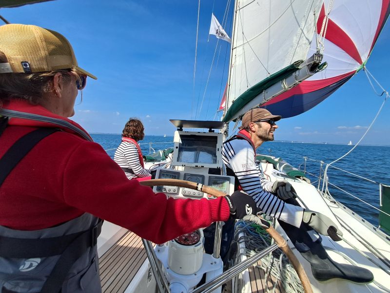 Image de couverture de : Stage de voile pour un retour transatlantique de Nassau à Horta